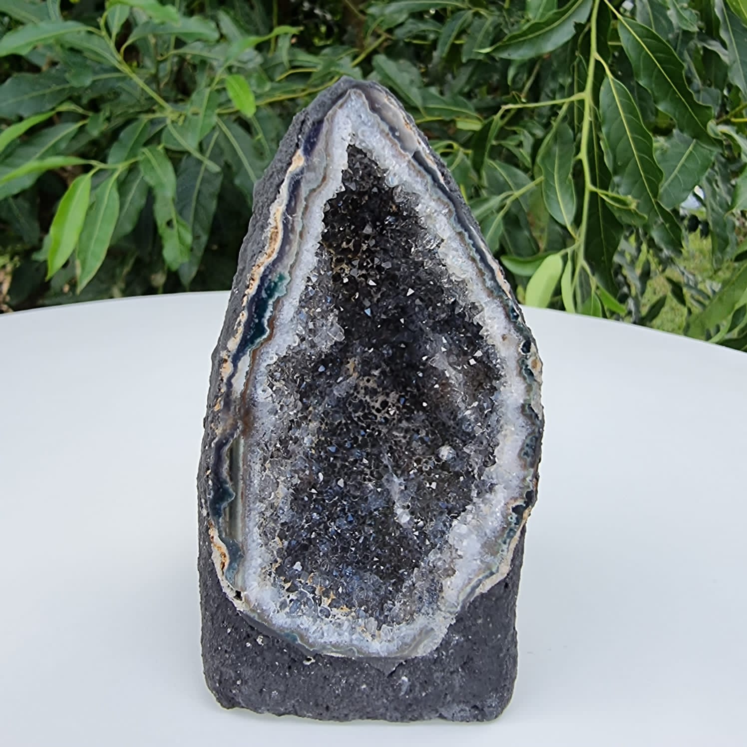 Chapel in Raw Druzy Amethyst - Amethyst Geode 1.10 Kgs, Super Special - Choose your Model