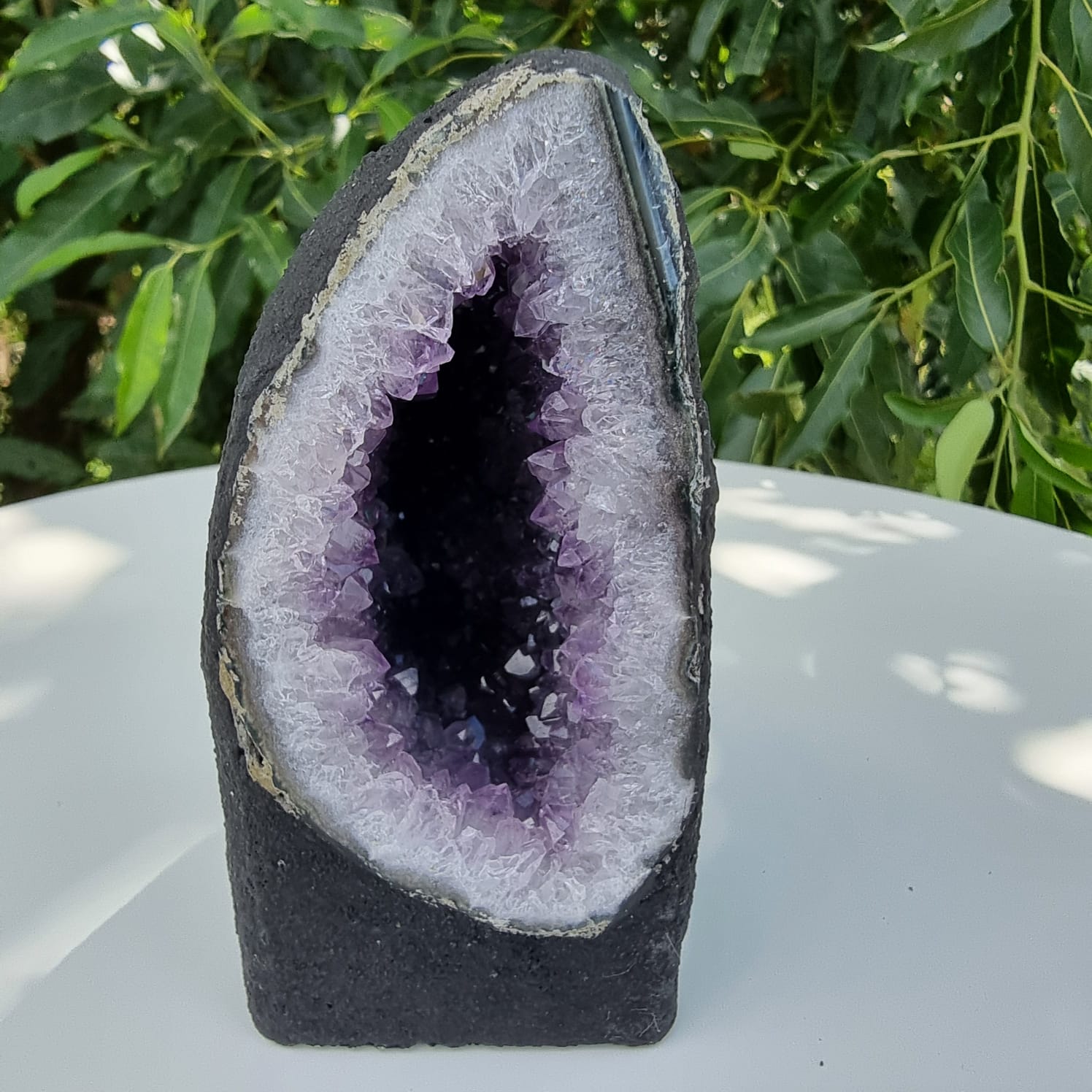 Chapel in Raw Druzy Amethyst - Amethyst Geode 1.10 Kgs, Super Special - Choose your Model