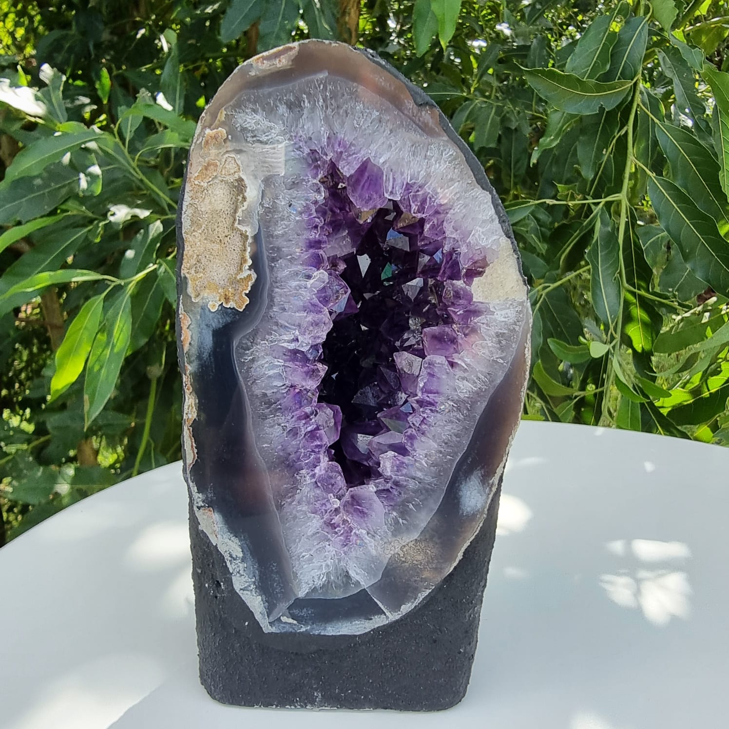 Chapel in Raw Druzy Amethyst - Amethyst Geode 1.10 Kgs, Super Special - Choose your Model