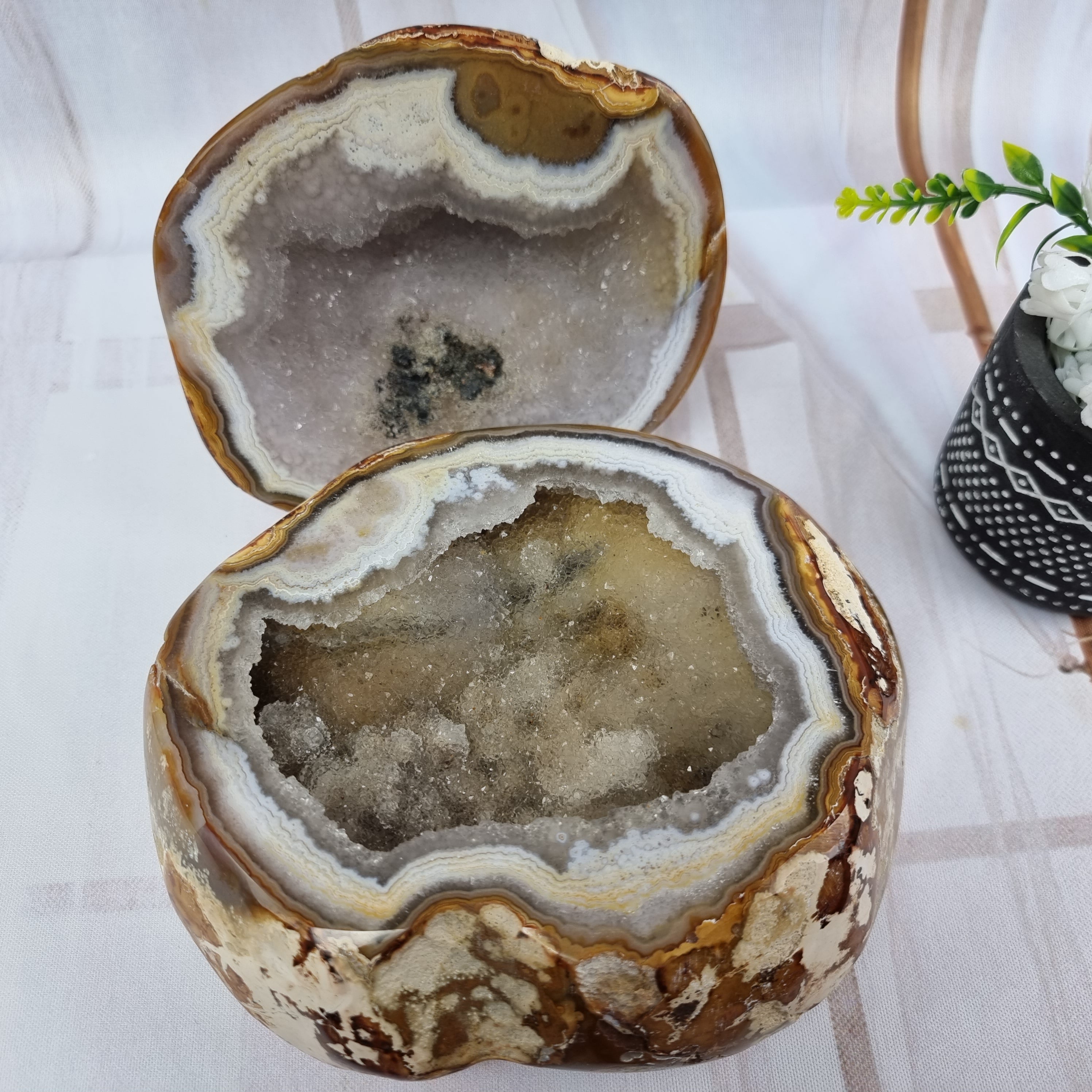 Joyero de Ágatas SÚPER ESPECIALES | Piezas Pulidas | Producto Exclusivo Único | Pieza Artesanal BR Crystals