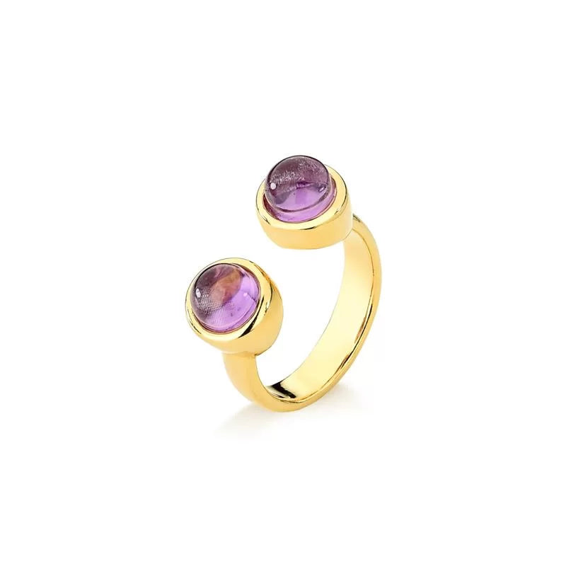 Amethyst Gold Filled Ring