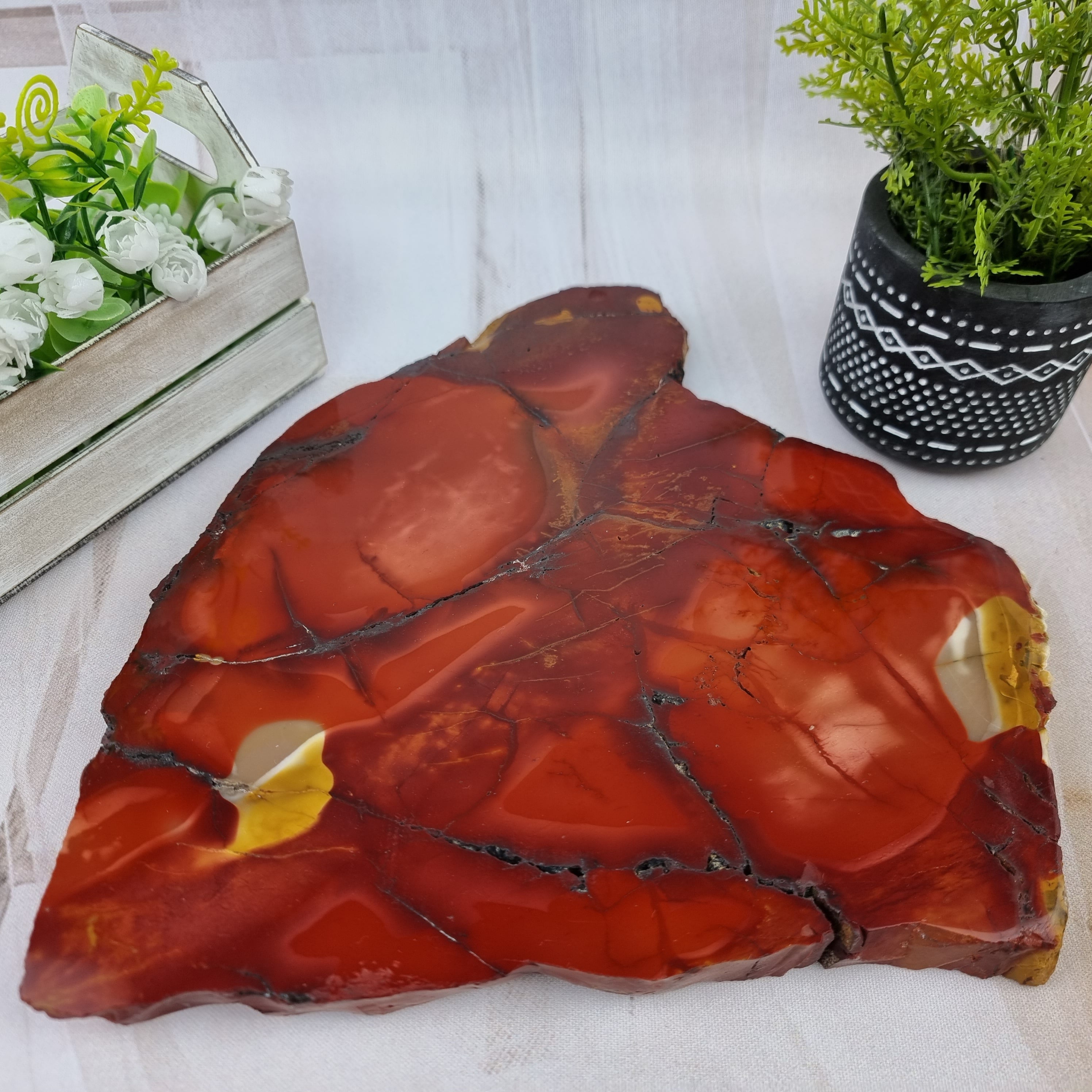 Bandejas de Quartzo com BORDAS NATURAIS tamanho 30 a 35 cm e peso de 3 kgs